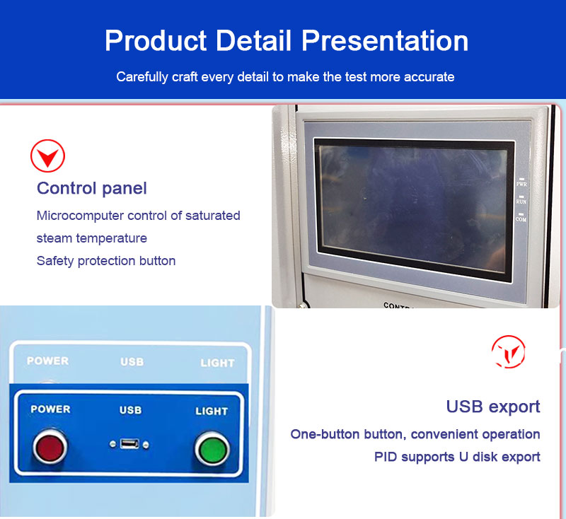 Highly Accelerated Pressure Aging Test Machine PCT Test Chamber For IC Semiconductors