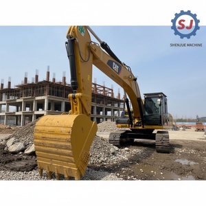 Excavatrice d'occasion Cat 329D 29 tonnes pour la construction routière, faible nombre d'heures, prête à être expédiée, certifiée d'occasion et livraison rapide - Product Image 3