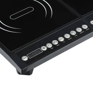 Cocina de Inducción Cuadrada de Alta Potencia, de un Solo Quemador, Manual, Lista para Usar, Portátil, Eficiente Energéticamente, para Uso Comercial, de Alta Potencia - Product Image 2