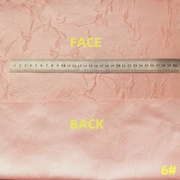 Tissu Jacquard en Polyester Teint en Fil Satiné Haute Densité 167 g/m² à Motif Personnalisé Gaufré pour Filles