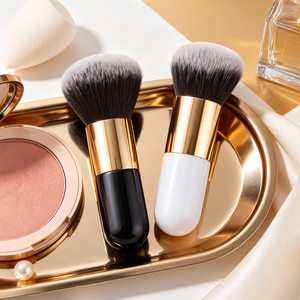 Large Fluffy Powder Brush, Soft Bristle Blush & Bronzer Brush, Professional Face Makeup Tool for Loose Powder, Blush and Contour - Product Image 2