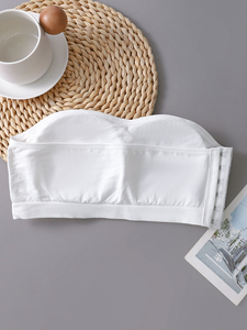 <span class=keywords><strong>Sujetador</strong></span> <span class=keywords><strong>sin</strong></span> tirantes con gancho lateral Evenyoung, bralette invisible <span class=keywords><strong>sin</strong></span> costuras con banda antideslizante para mujer - Product Image 5