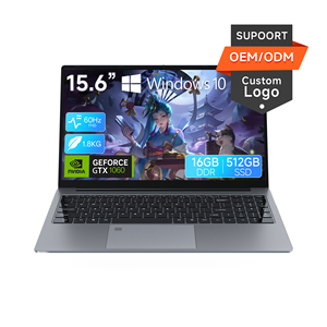 แล็ปท็อปสำหรับเล่นเกมขนาด15.6นิ้ว Quad Core 10มีไฟพื้นหลังแบบ Full HD การ์ดแสดงผลเฉพาะคู่ GDDR5ภาษาอังกฤษ Quad Core gami - Product Image 1