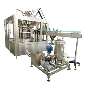 2000BPH Glass Bottle Beer Bottling Capping Production Line