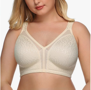 Reggiseni per tutti i giorni Comfort da donna di nuovo Design diretto in fabbrica Plus Size <span class=keywords><strong>reggiseno</strong></span> leggermente <span class=keywords><strong>imbottito</strong></span> <span class=keywords><strong>senza</strong></span> cuciture Non cablato a copertura totale - Product Image 1