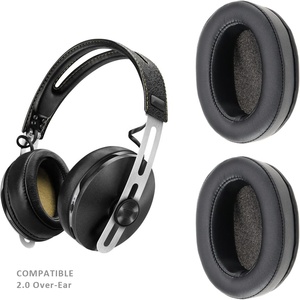 ที่ครอบหูหนังโปรตีนแบบมืออาชีพสำหรับ <span class=keywords><strong>Sennheiser</strong></span> โมเมนตัม2.0ครอบหูแบบมีโฟมลดเสียงรบกวนความหนาแน่นสูง - Product Image 1