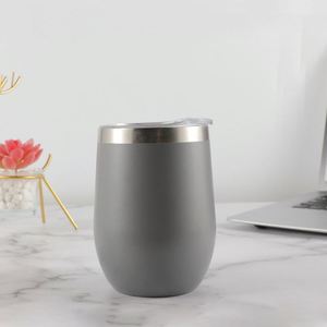 Copa de Vino sin Tallo con Revestimiento Interior de Acero Inoxidable 304 Premium, Regalo de Aniversario, Grabado de Logotipo Personalizado ASM09 - Product Image 2