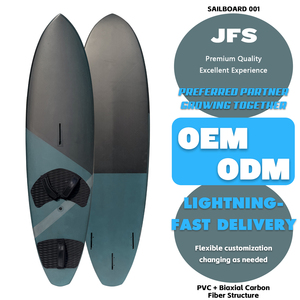 Planche de windsurf JFS Sailboard 01 tout-terrain, construction en mousse et PVC, portable pour débutants, planche de surf sur vagues Sailboard 01 gonflable - Product Image 3