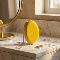 Porte-monnaie en PVC personnalisable, résistant à l'eau et à l'usure, pochette pour argent liquide, bijoux et petits objets, service d'ouverture de moule