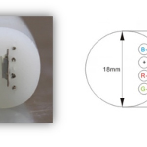 ไฟนีออน LED RGB แบบยืดหยุ่น สายหุ้ม PVC สีขาวขุ่น IP65 ได้รับการรับรองมาตรฐาน CE/RoHS แรงดันไฟฟ้า 220-240V ความยาว 50 เมตร 360 องศา 108LEDs/เมตร ปรับความสว่างได้ - Product Image 6