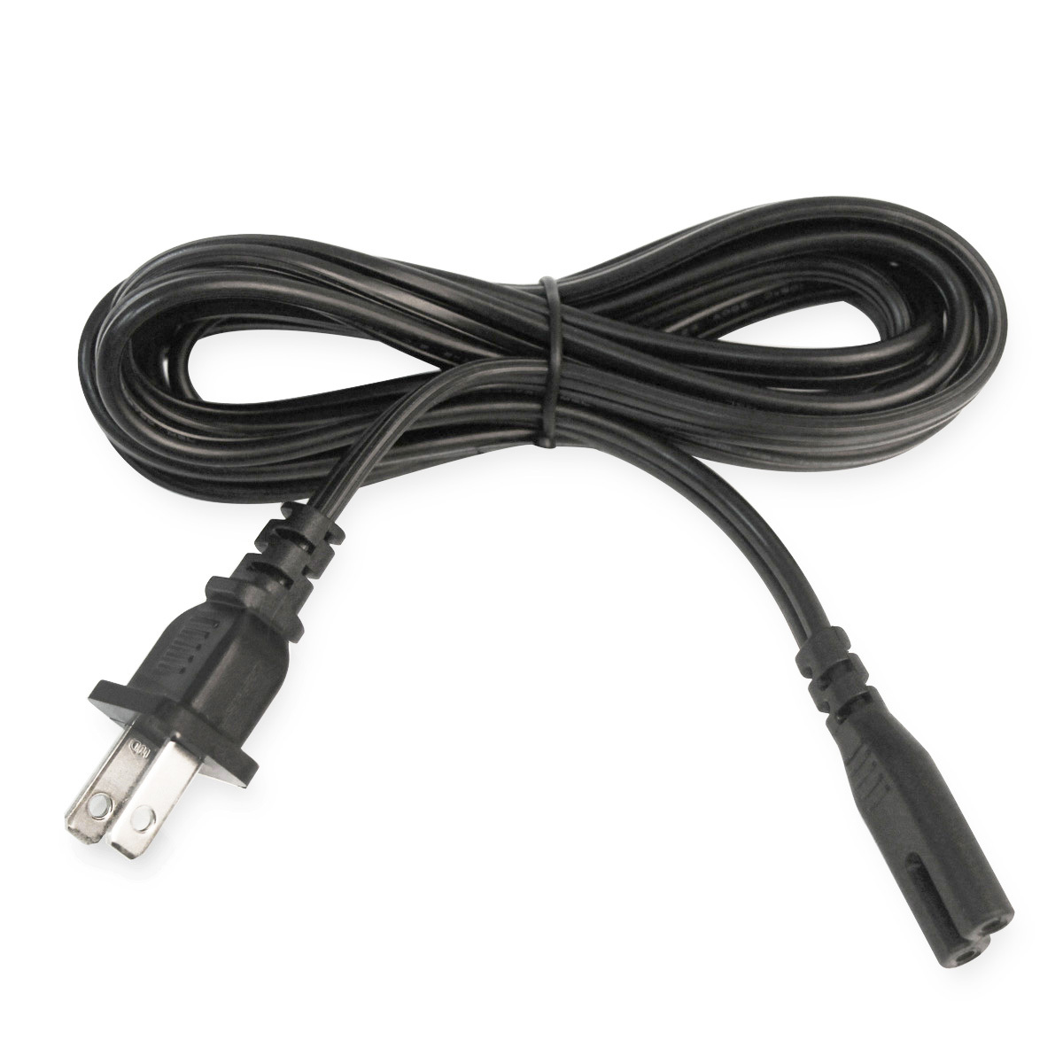 EE. UU. Enchufe Cable nos 2pin Iec C7 americano 2 Pin Ac Cable de alimentación de la computadora NEMA 1-15p poder cable