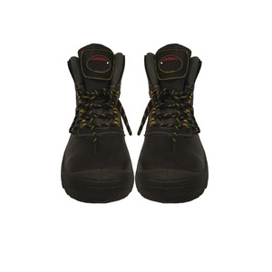 Botas de Seguridad para Soldadura Ferroviaria para <span class=keywords><strong>Hombre</strong></span>, Botas de Tobillo de Cuero Personalizadas, Zapatos de Trabajo Profesionales, Modernos y Duraderos - Product Image 3