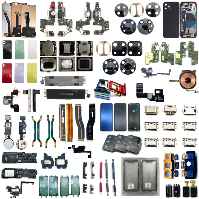 Wholesale Different Brands for Samsung for HW for XM for Infinix Camera Lens Main Flex Charger Port Flex Cables for Mobile Phone