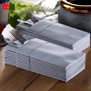 <span class=keywords><strong>Tovaglioli</strong></span> d'<span class=keywords><strong>argento</strong></span> Airlaid Dinner <span class=keywords><strong>tovaglioli</strong></span> di <span class=keywords><strong>carta</strong></span> colorati personalizzati con tasca forchetta coltello - Product Image 5