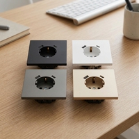 Prise murale USB-C Schuko allemande avec double ports USB Type C, résistante aux manipulations, SDK Network