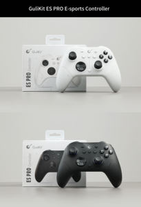 Meilleure Vente Manette <span class=keywords><strong>de</strong></span> Jeu E-sports GuliKit ES/ES PRO avec Joystick TMR 4000, Sans Fil, Fonction <span class=keywords><strong>de</strong></span> Réveil pour <span class=keywords><strong>Switch</strong></span> 2/PC/Android/Steam - Product Image 4