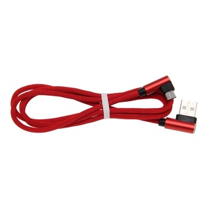 Cable <span class=keywords><strong>Micro</strong></span> <span class=keywords><strong>USB</strong></span> de carga rápida, 1m, 90 grados, V8, <span class=keywords><strong>USB</strong></span> 2,0, Cable de carga <span class=keywords><strong>Micro</strong></span> de sincronización de datos para teléfono Xiaomi, <span class=keywords><strong>Samsung</strong></span> y Android - Product Image 5