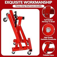 Support moteur robuste 2000 LBS avec tête rotative à 360 degrés pour l'entretien du moteur