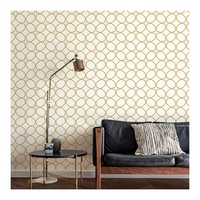 Papier peint géométrique 3D moderne 106 motifs PVC imperméable insonorisé ignifuge fabriqué en Chine pour la décoration intérieure, les murs de la maison et des hôtels