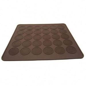 30 Operture Round Heat Resistant Macaron <b>Silicone</b> <b>Baking</b> Mat Wholesale Macaron Mat - Product Image 3
