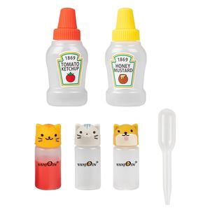 Botella de plástico con tapa para salsa, botellas de plástico para salsa de <span class=keywords><strong>soja</strong></span>, vinagre, al por mayor, barata - Product Image 4