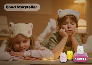 Boîtier à Histoires Intelligent pour Enfants avec Figurines Jouets NFC, Compatible Wi-Fi, Contrôle par Application, Lecteur Audio OEM ODM Similaire à Toniebox & <span class=keywords><strong>Yoto</strong></span> - Product Image 6