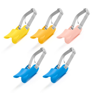 Bozal Suave para Perro, Antiladridos, Ajustable, de Silicona, para Entrenamiento de Mascotas, Naranja, Rosa, Amarillo, Azul - Product Image 1