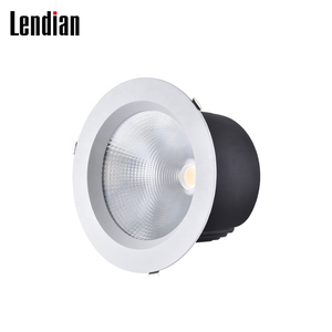 Fabriqué en chine ce projet aluminium <span class=keywords><strong>noir</strong></span> encastré ip44 ip65 12w 20w 30w 50w 60w 80w cob hôtel projecteur led downlight - Product Image 3