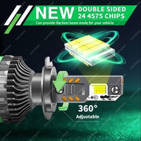 Phares LED automobiles K28 très demandés, 300W haute puissance, projecteur puissant, ampoules LED Canbus pour voiture 6000K, compatibles H4 H11 9005