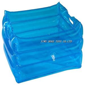 Kaliteli pembe kare şişme masaj ayak banyosu seyahat için - Product Image 4