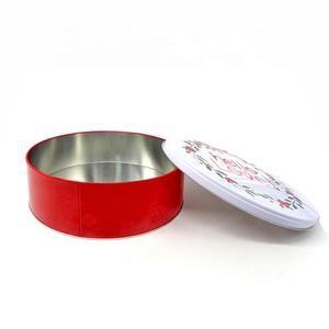Tùy Chỉnh In Thực Phẩm Cấp Cookie Canister Kẹo Tinplate Container Jar Nhỏ Kích Thước Trung Bình Biscuit Kim Loại Hộp Vòng Cookie <span class=keywords><strong>Tin</strong></span> Có Thể - Product Image 6