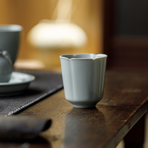 Taza de Cerámica Guanlan Azul Cielo, Taza de Té de Gran Capacidad, Taza para Aromaterapia, Taza Individual - Product Image 3