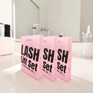 Crème et liquide à la kératine JOVISA pour rehaussement de cils, tous types de cils, boucles naturelles, facile à utiliser, qualité professionnelle - Product Image 1