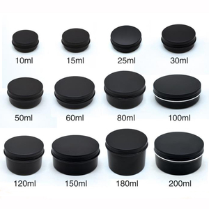 5ml 10ml 15ml 20ml 30ml 40ml 50ml 60ml 80ml 100ml 120ml nhỏ container kim loại tins rỗng Bạc vít nắp Kem Jar nhôm - Product Image 4
