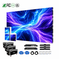 Einfach zu Installierende P3.91 7680HZ Schlanke Miet-Videowand Animations-Panel LED-Bildschirm für Einzelhandelsgeschäfte Konzertbühnen Außen/Innen