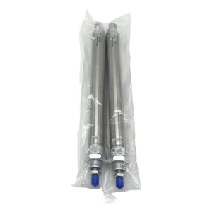 Cylindre pneumatique industriel en alliage d'aluminium DSNU-25-225-PPV-A, neuf et original, alésage 25 mm, course 225 mm, double action - Product Image 6