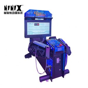 Máquina recreativa clásica Sega operada con monedas, juego de disparos arcade de Ghost Squad, experiencia de juego inmersiva, metálica - Product Image 5