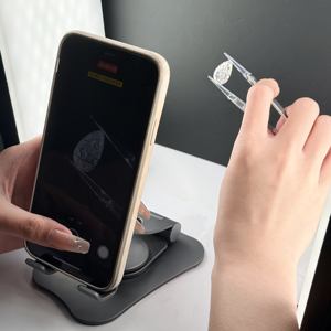 공장 가격 해양 다이아몬드 실험실에서 재배된 화이트 D 컬러 VVS1VHPHT CVD 페어 쉐이프 다이아몬드 IGI 인증 보석 제작용 - Product Image 3