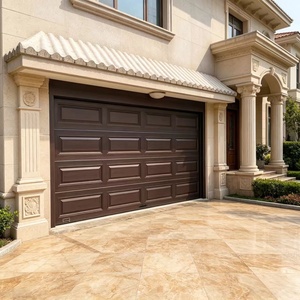 <span class=keywords><strong>Garage</strong></span> sur mesure moderne en alliage d'aluminium étanche, à sectionnement automatique, électrique, pliable, avec isolation thermique, pour villa - Product Image 1