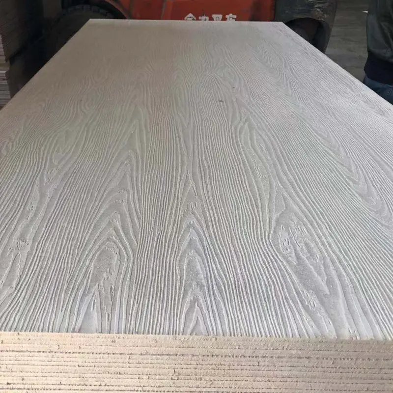 Revestimiento de cemento de 8mm, revestimiento de fibra de cemento de tamaño completo, tablero de textura de madera, panel de revestimiento