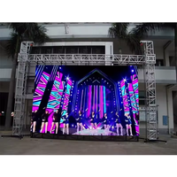 Solution clé en main Led Panneaux d'affichage Intérieur 500x500mm Scène de concert Publicité Creative Big Led Videl Wall