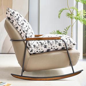 AOMISI <span class=keywords><strong>CASA</strong></span> AOMISI <span class=keywords><strong>CASA</strong></span> Canapé simple moderne pour la maison Fauteuil à bascule pour adultes Fauteuil de détente Fauteuil d'appoint pour le salon - Product Image 2