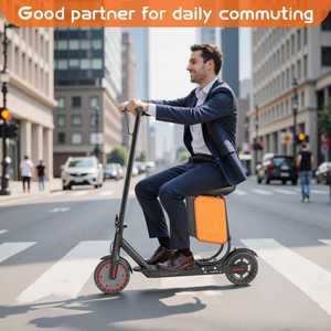 Scooter Eléctrico Cómodo para Adultos, 350W, Plegable, con Control <span class=keywords><strong>por</strong></span> Aplicación, Neumático Sólido de 8.5 Pulgadas - Product Image 1