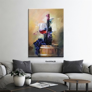 <span class=keywords><strong>Pintura</strong></span> artesanal personalizada <span class=keywords><strong>de</strong></span> calidad, cuadro <span class=keywords><strong>de</strong></span> Arte <span class=keywords><strong>de</strong></span> Vida muerta, <span class=keywords><strong>pintura</strong></span> al óleo a mano sobre lienzo, 100% - Product Image 2