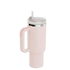Vaso Recto de Acero Inoxidable de 20 oz, Vasos de Sublimación de Doble Pared de 20 oz con Pajita - Product Image 1