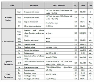 H38KPR420 THYRISTORS DE CONTRÔLE DE PHASE Tiristor Techele - Product Image 3