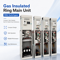 Gabinete de interruptores anulares inflables de calidad premium OEM ODM, aislado con gas SF6, RMU, estándar IEC para distribución de energía