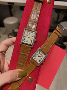 Montre mécanique automatique élégante et tendance avec lunette incrustée de diamants et bracelet en cuir de vachette multicolore au choix - Product Image 6