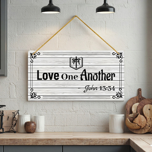 Christian Decorative <strong>Signs</strong> 25*13 cm Vintage <strong>Wooden</strong> <strong>Signs</strong> UV Printed MDF Plaque Hanging Decor <strong>for</strong> Wall - Product Image 2