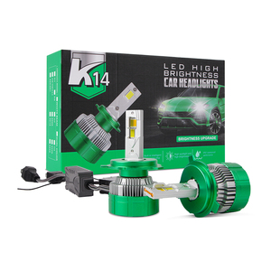 K14 12VAPP Contrôle Tricolore Faisceau Haut/Bas H4 <span class=keywords><strong>LED</strong></span> Phare De Voiture 3000K 4300K 6000K Changement De Couleur Modèle K5 - Product Image 1